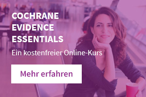 Link zur Beitrag über Cochrane Evidence Essentials