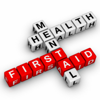 Buchstabenpuzzle "Mental Health First Aid"