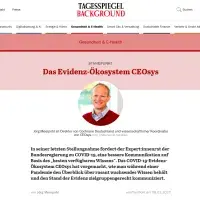 Screenshot des Tagesspiegel-Beitrages
