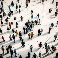 Symbolbild Menschen auf einem Platz; - Quelle: FrankBoston/stock.adobe.com
