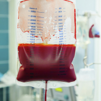 Bild einer Blutkonserve