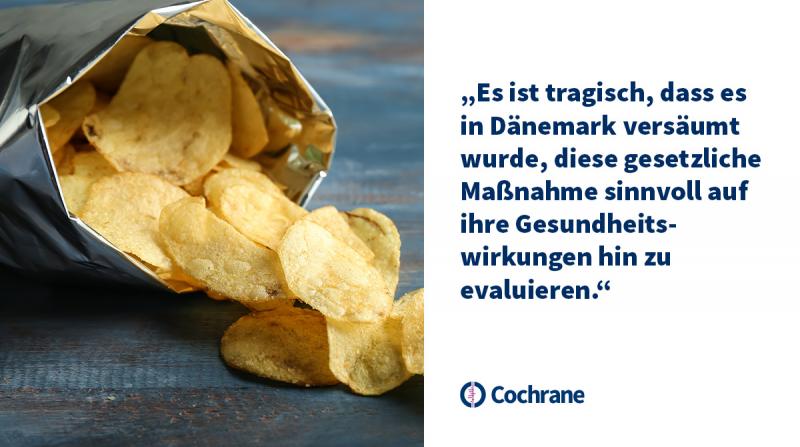 Tüte mit Kartoffelchips