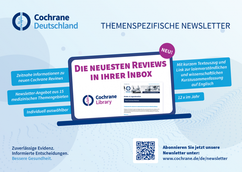 Flyer Themenspezifische Newsletter