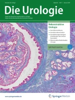 Cover eine Ausgabe der Zeitschrift Die Urologie